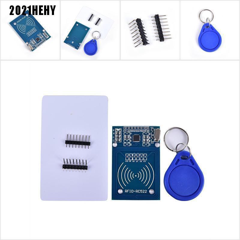 Mô Đun Cảm Biến Thẻ Rfid-Rc522 Nfc Rf Ic 2021he Kèm 2 Thẻ Mfrc522 Dc 3.3v