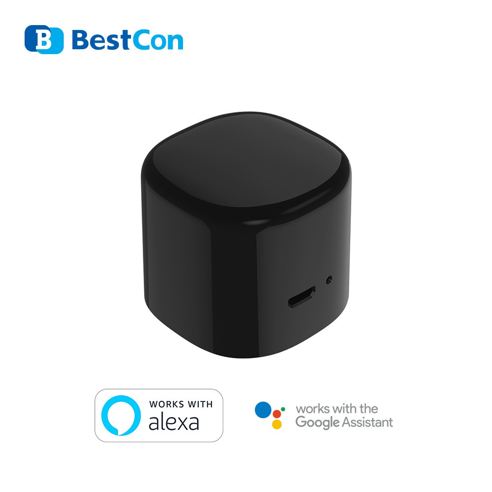 BroadLink Bolian Bestcon RM4C mini Bộ điều khiển WiFi  hồng ngoại hỗ trợ Google Home Alexa Apple Homekit HASS 5.0