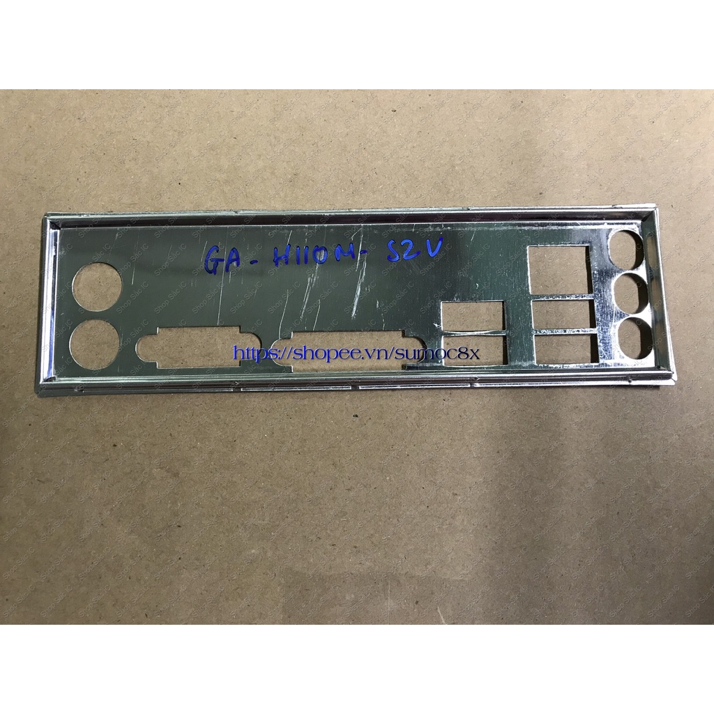 Chặn main GA-H110M-S2V GA H110M S2V dùng nắp sau thùng máy