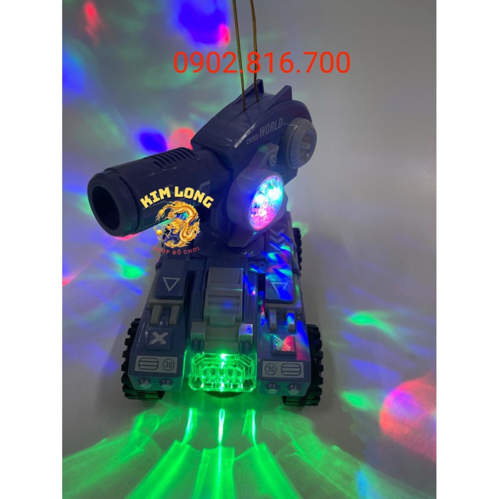 Đồ chơi lồng đèn trung thu hình HÌNH XE TĂNG QUÂN SỰ cho bé trai tặng kèm pin có nhạc đèn quà tặng trung thu