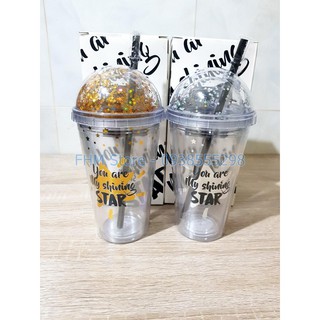 [LOCK&LOCK CHÍNH HÃNG] LY NHỰA CÓ ỐNG HÚT 530ML - HAP506