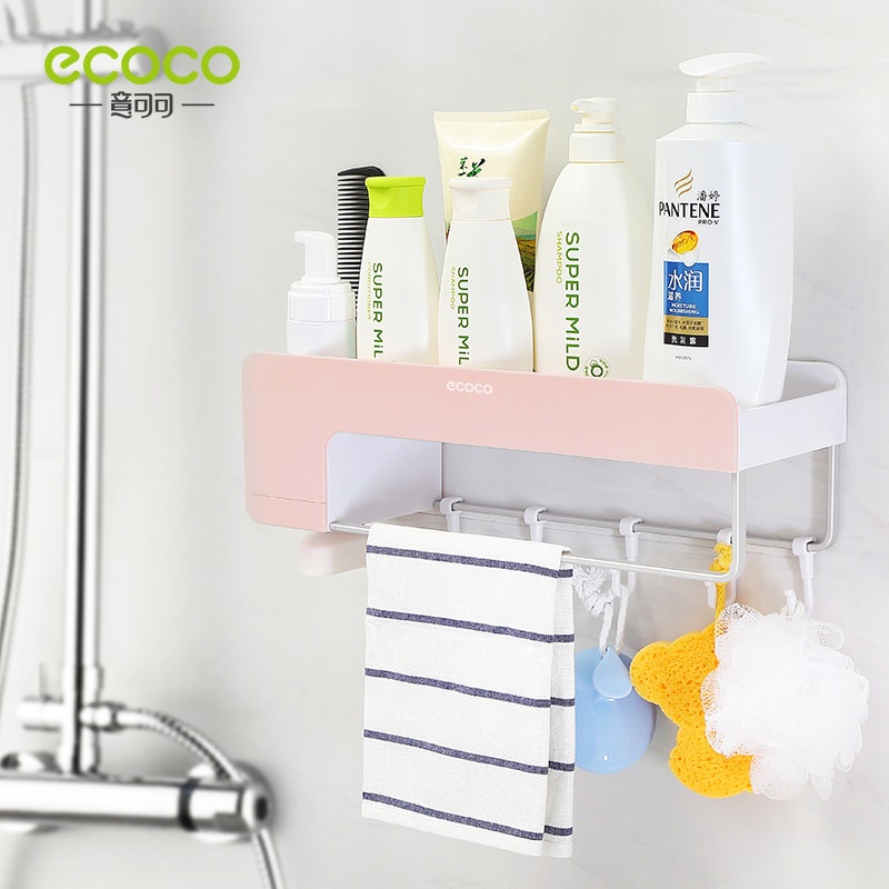 Giá đựng chai dầu gội gắn tường đa công dụng tiện lợi cho nhà tắm