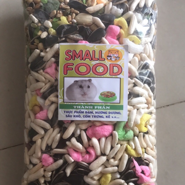 Thức ăn dinh dưỡng cho hamster gói 500gram.