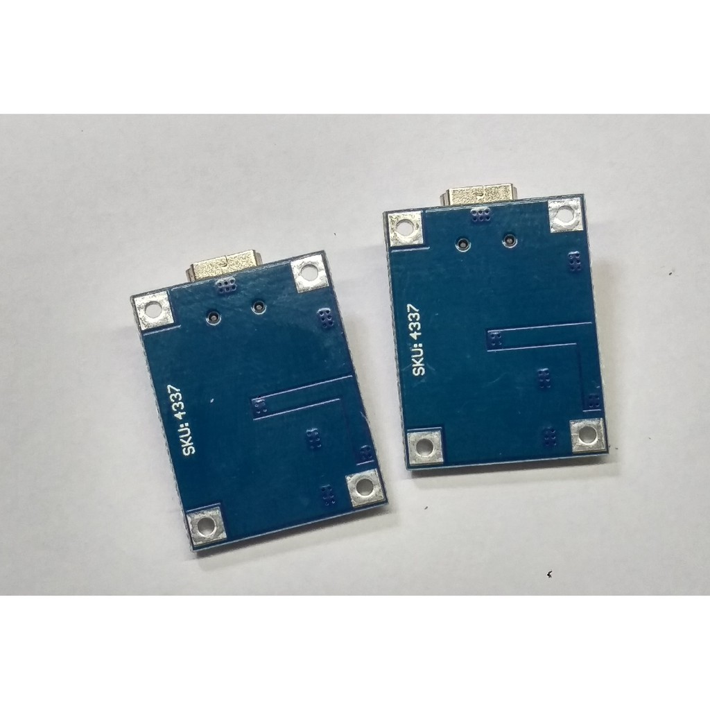 Combo 2 mạch sạc pin lithium 1 cell 3.7V