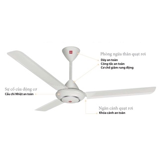 Quạt trần KDK M60XG