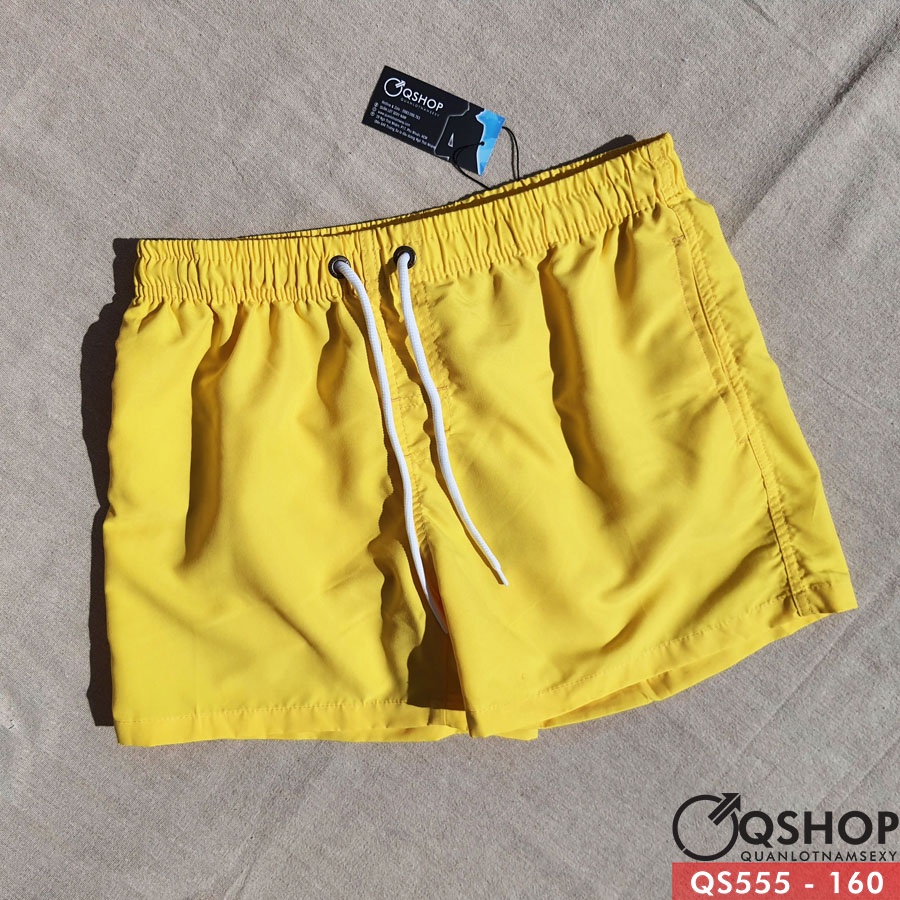 QUẦN SHORT ĐI BIỂN MÀU TRƠN QSHOP QS555