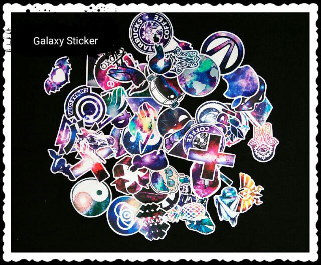 Combo sticker siêu hot Set galaxy