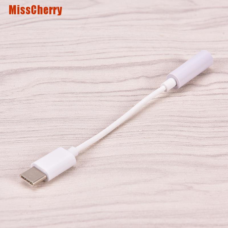 Dây Cáp Chuyển Đổi Cổng Usb Type C Sang 3.5mm Cho Samsung Lg Xiaomi Leeco