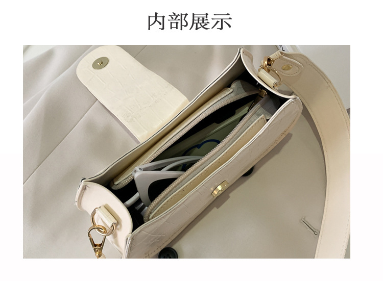 Túi xách Jasmin Noir vân da cá sấu sang trọng thiết kế thời trang cho nữ