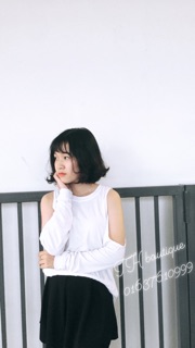 Áo khoét vai trơn