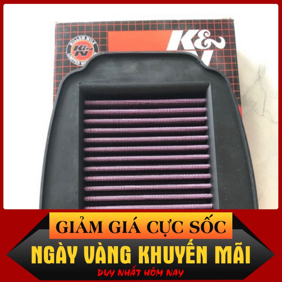 [HÀNG TỐT] Lọc gió ex150 K&N 1.1 xe độ-rin điều dùng đc (vệ sinh được) MS 600 STORE ĐẠI KA