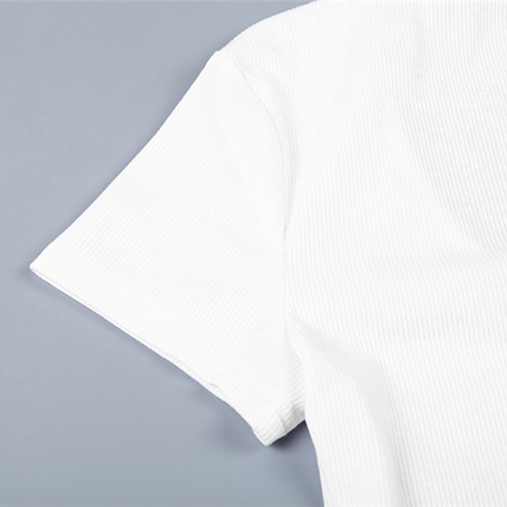 Bodysuit cộc tay cổ tròn đan dây chéo quyến rũ cho nữ | BigBuy360 - bigbuy360.vn