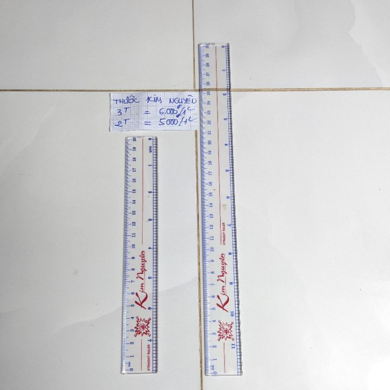 Thước Kim Nguyên (20cm,30cm)