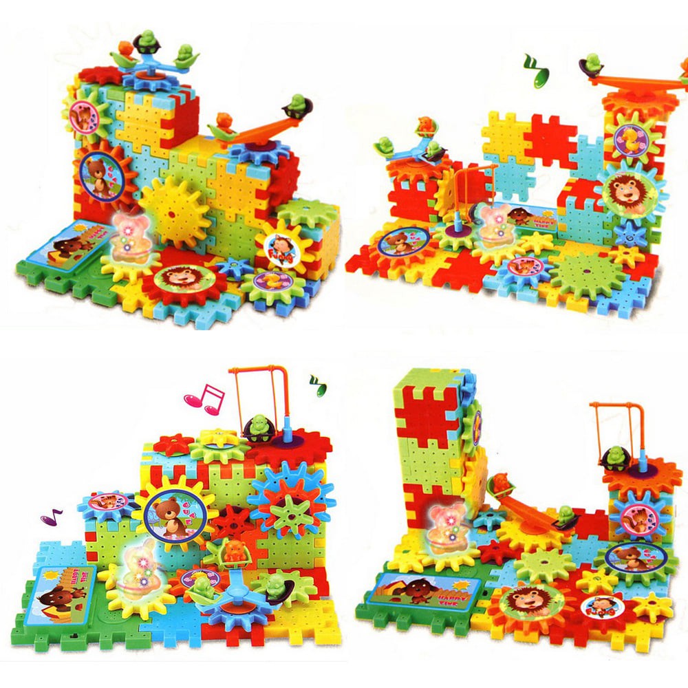 BỘ GHÉP HÌNH MIẾNG ĐIỆN BÁNH RĂNG 3D - 81 CHI TIẾT
