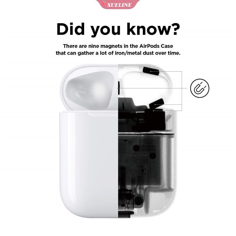 Thích hợp cho các phụ kiện miếng dán chống bụi bằng kim loại IOS EirPods Miếng dán bảo vệ phim siêu mỏng Miếng dán trang trí