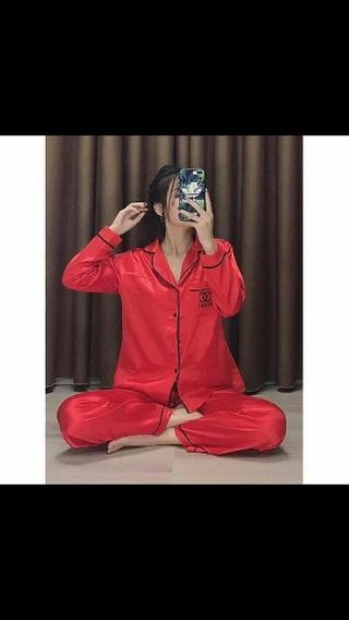Bộ lụa áo dài quần dài