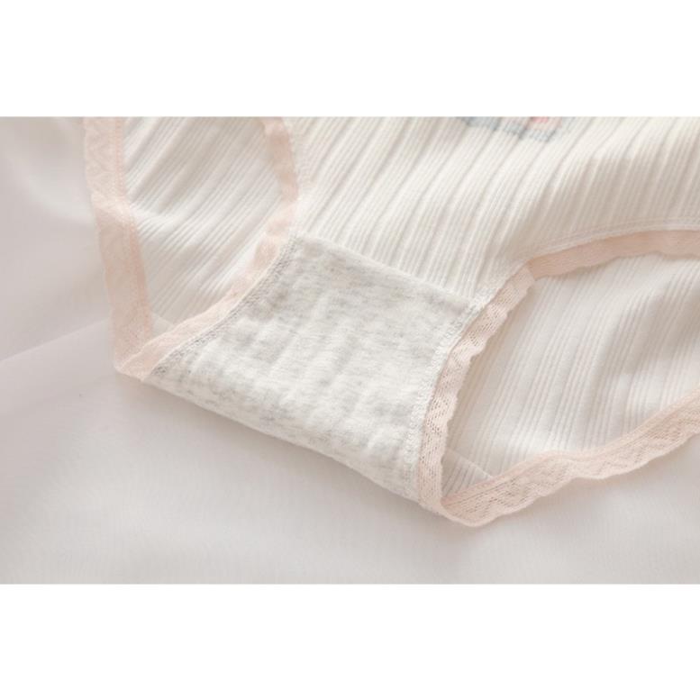 👙 Quần Lót Nữ Softie ❤️Quần Lót Coton Hồng Tăm cao cấp mềm mại kháng khuẩn sexy gợi cảm 0036 👙