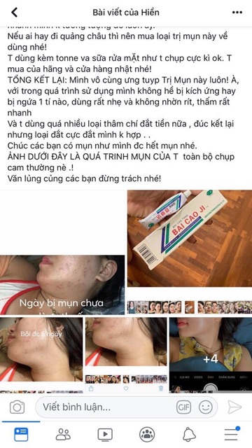 KEM MỤN BAI CAO JI giảm mụn, giảm nhờn, kiềm dầu 10g | BigBuy360 - bigbuy360.vn