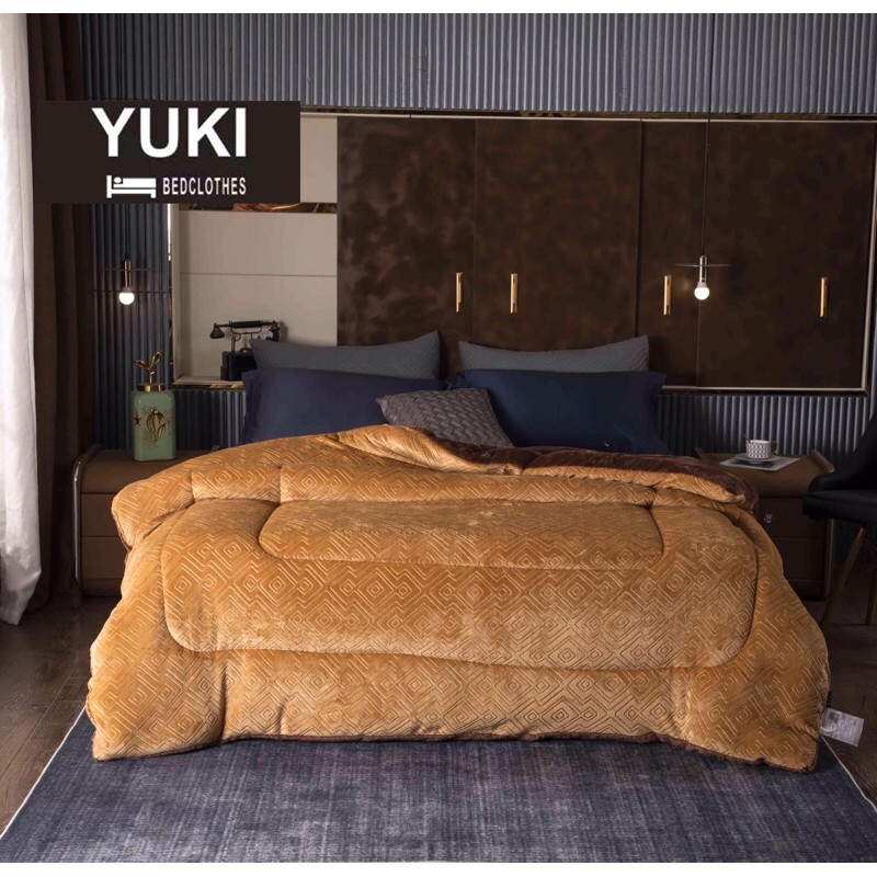 [HÀNG CHÍNH HÃNG] Chăn lông cừu #YUKI Nhật-đẳng cấp trong từng giấc ngủ- ấm mượt cả đại hàn