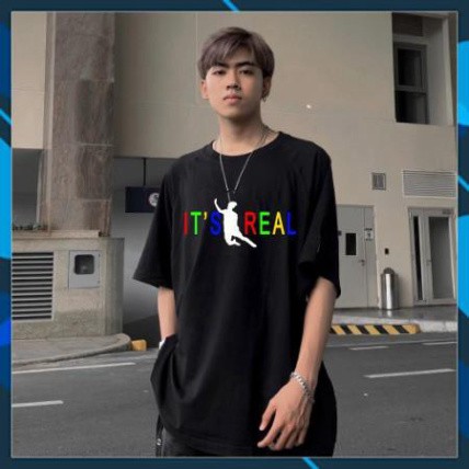 Áo Thun Văn Toàn It’s Real - Áo Phông Nam Nữ 🔥 Hàng Cao Cấp 🔥 hottrend 2021 chất cotton đẹp, cá tính, năng động M8 Hàn | BigBuy360 - bigbuy360.vn