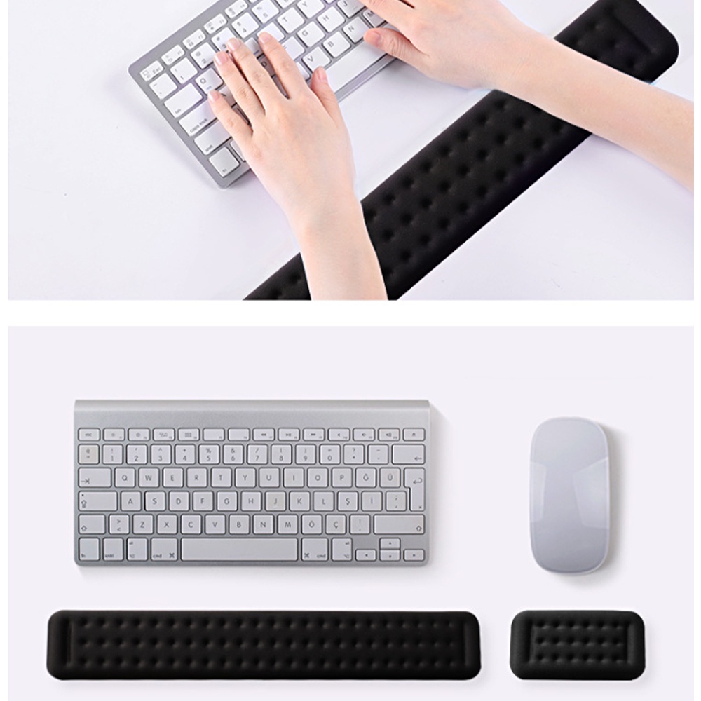CHUYI Đệm Kê Cổ Tay Sử Dụng Chuột Máy Tính / Bàn Phím Bằng Silicon Gel Cotton 3D Tiện Dụng