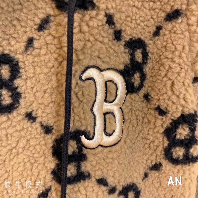 Áo khoác lông M L B nâu form to cực ấm dành cho mùa đông