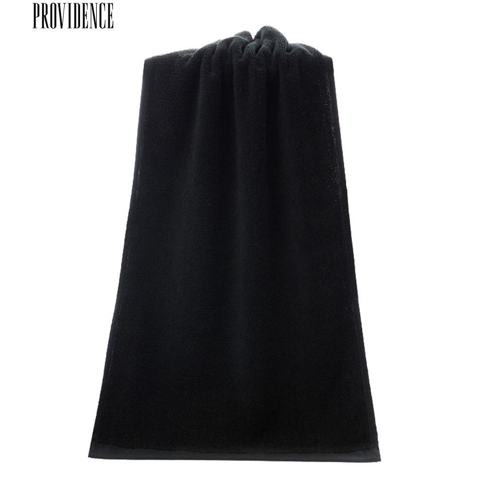 Khăn Tắm Chất Liệu Cotton Màu Đen Thân Thiện Với Môi Trường Có Thể Được 21 Sợi