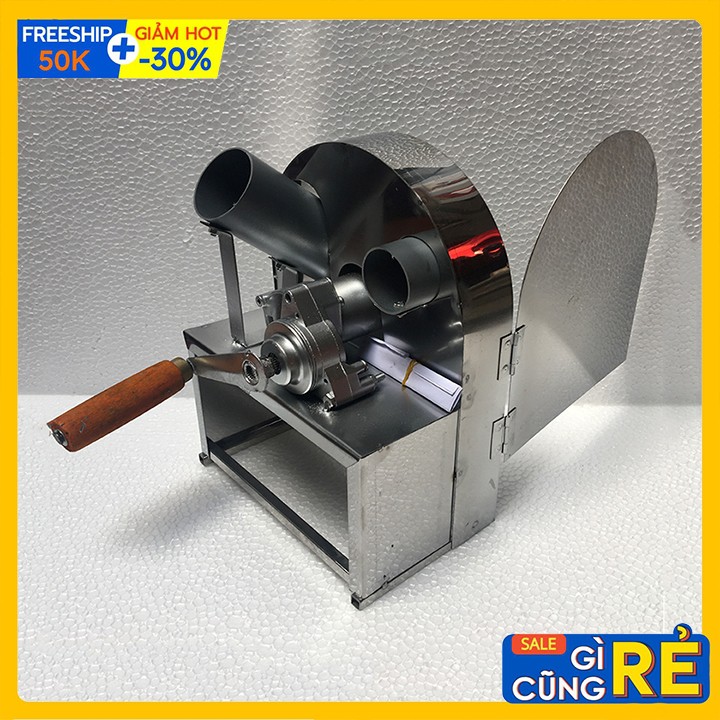 Máy Thái Hành Quay Tay Chất Liệu Inox