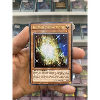 Thẻ Bài Lẻ YugiOh! Mã MAGO-EN125 - The White Stone of Ancients - Gold-Letter Rare - 1st Edition