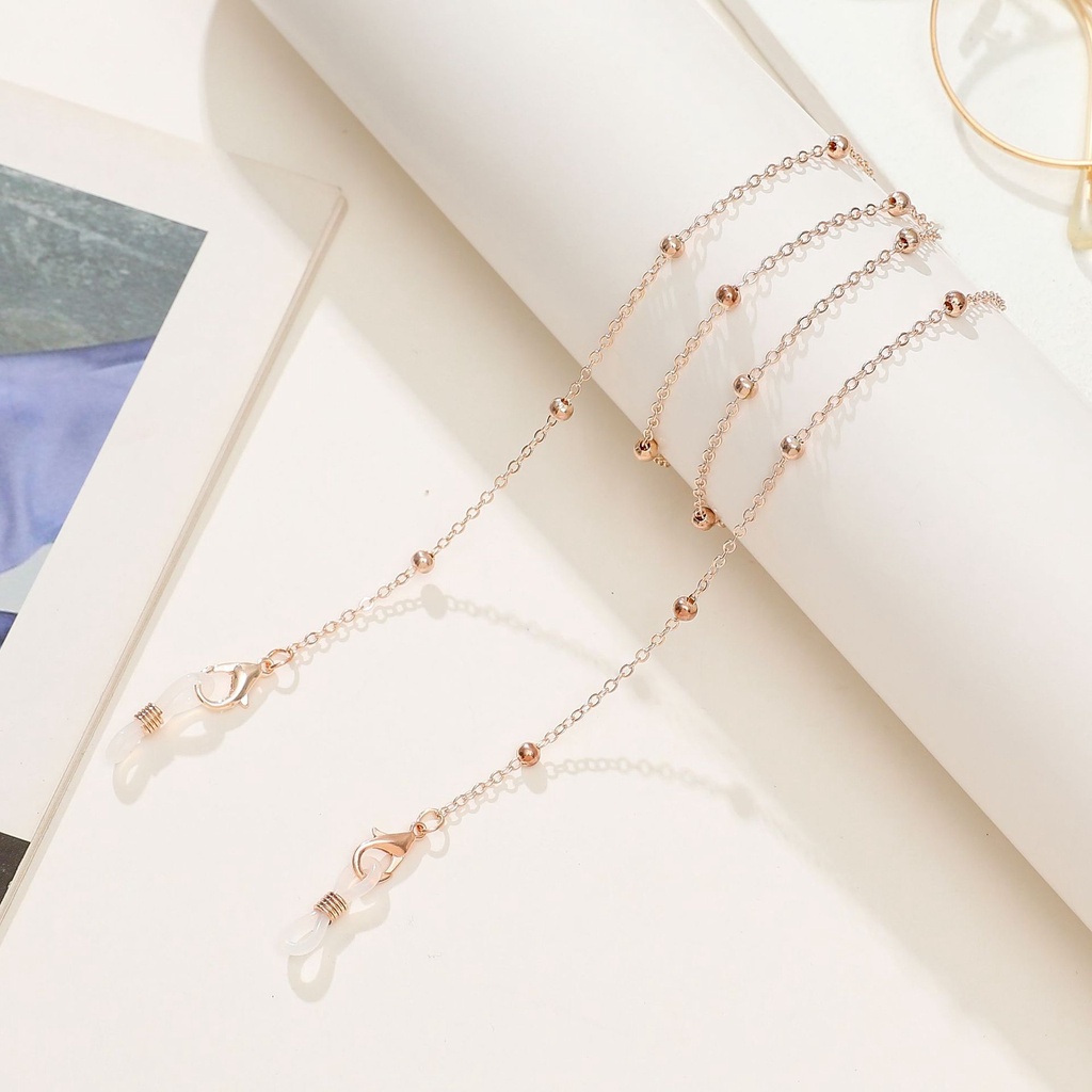 Dây Đeo Mắt Kính Đính Hạt Thời Trang