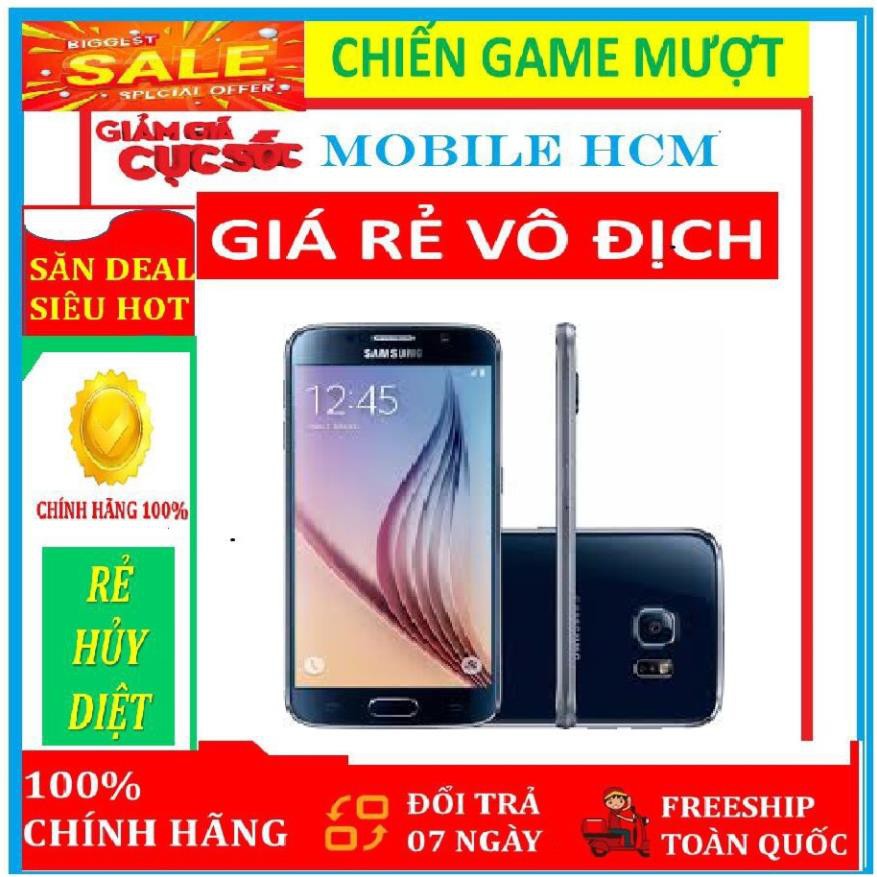 [RẺ VÔ ĐỊCH] điện thoại Samsung Galaxy S6 CHÍNH HÃNG - Chiến Game mượt