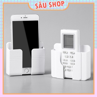 Kệ Dán Tường Để Remote, Đồ Dùng, Giá Đỡ Sạc Điện Thoại [Kệ Dán]