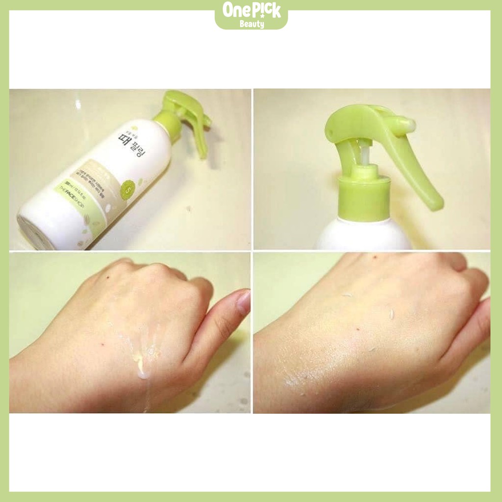 Tẩy tế bào chết toàn thân dạng xịt The Face Shop làm sạch da dịu nhẹ với thành phần tự nhiên an toàn