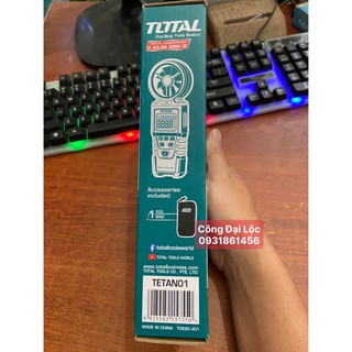 [ TETAN01 ] - Máy đo tốc độ gió kỹ thuật số TOTAL