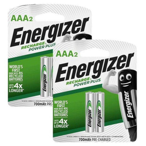 Pin Sạc Energizer Power Plus AAA 700mAh NiMH