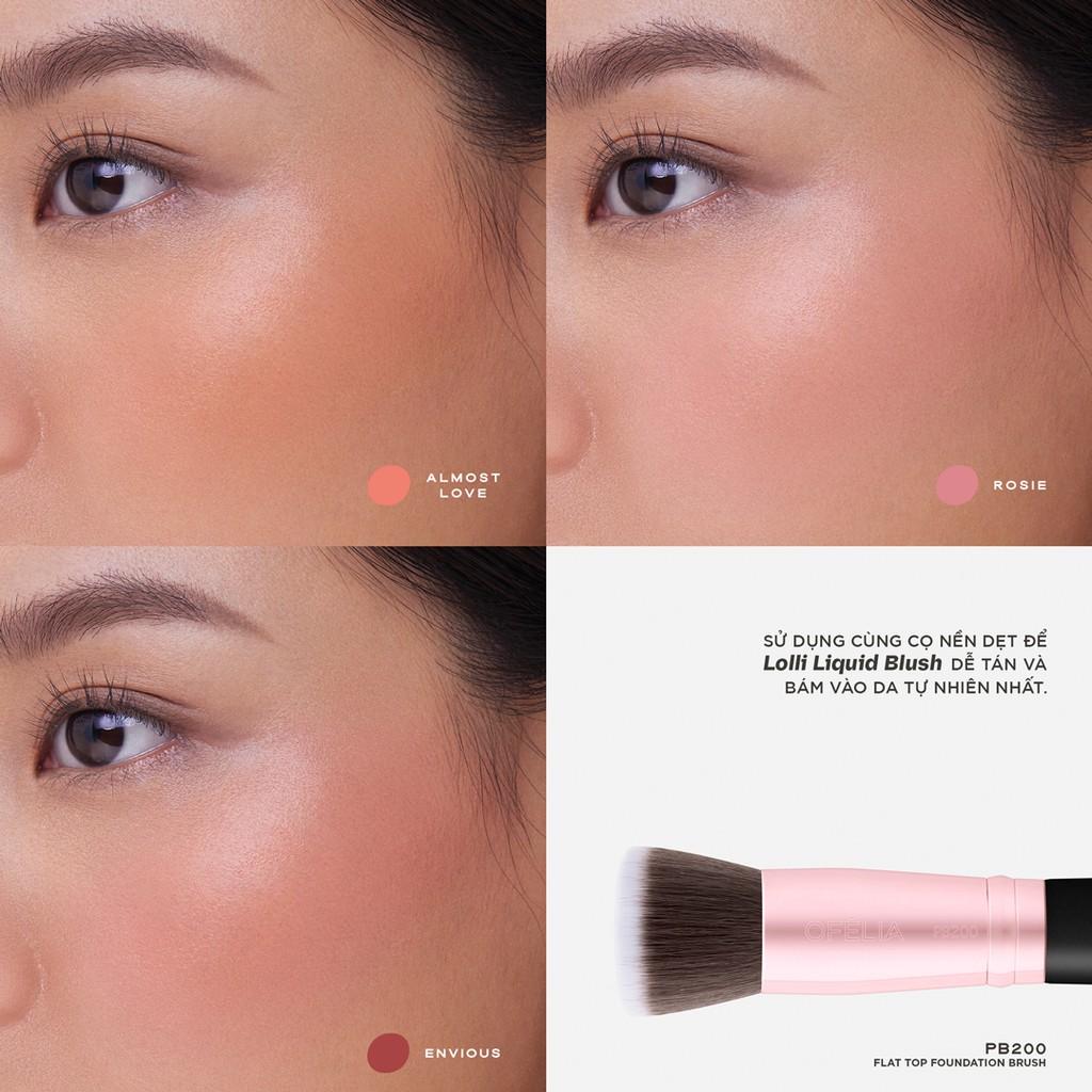 Set Son Và Má Hồng OFÉLIA - Lolli Glow Tint + Lolli Liquid Blush (5g x 3.9g)