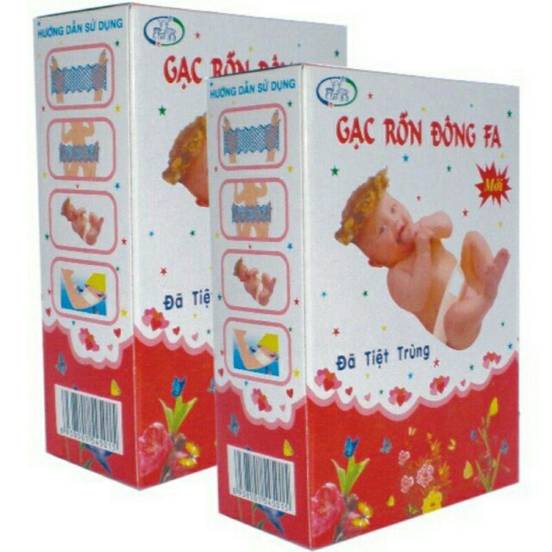 ✅[ Chính Hãng] Gạc Rốn Đông Pha Hộp 5 Cái