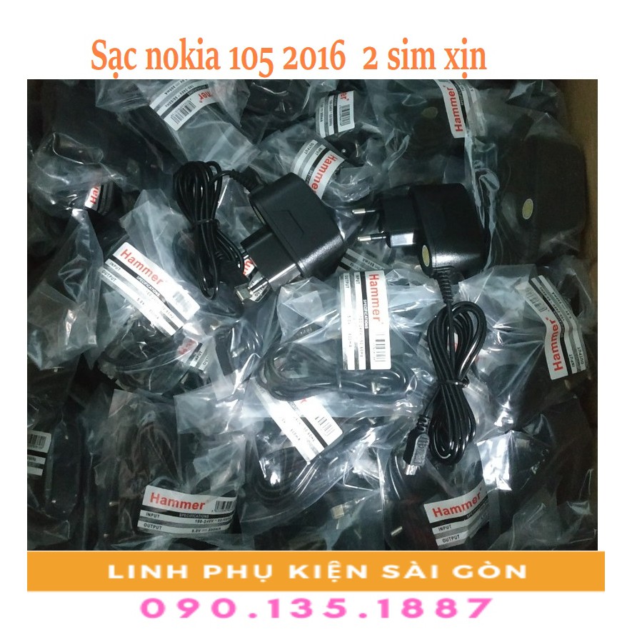 Sạc nokia 105 2016  2 sim xịn