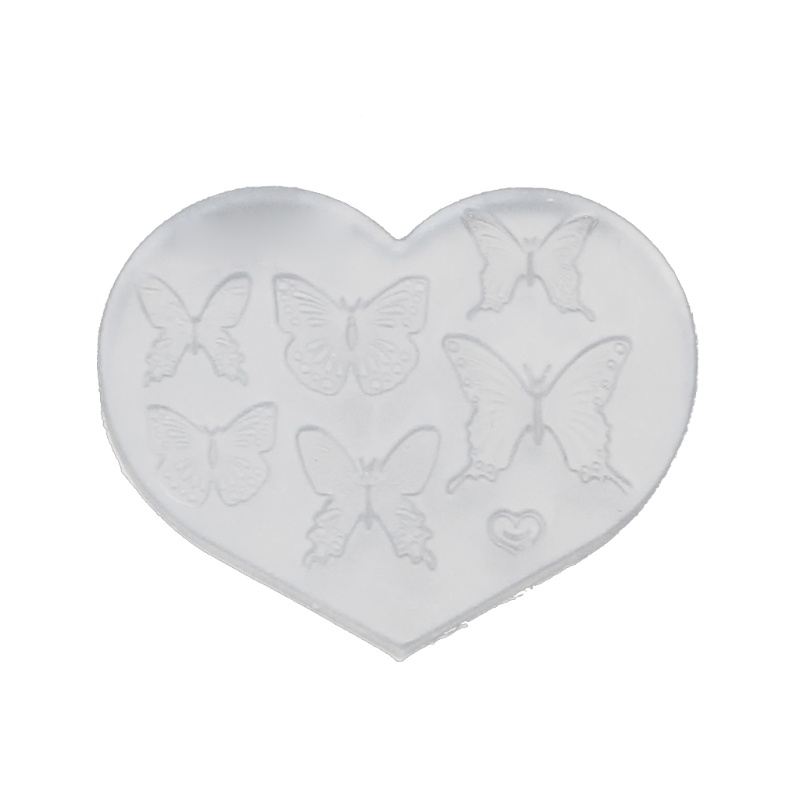 Khuôn Silicon Làm Mặt Vòng cổ / Bông Tai / Vòng cổ Hình Bướm Dễ Thương