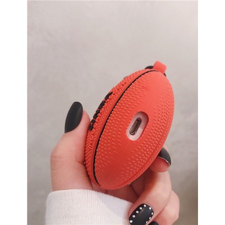 ☘️Tặng kèm móc treo☘️Case Airpod 1 2- Vỏ bao bọc Football Cover đựng tai nghe không dây Airpods Bóng rổ - Bóng đá 3D