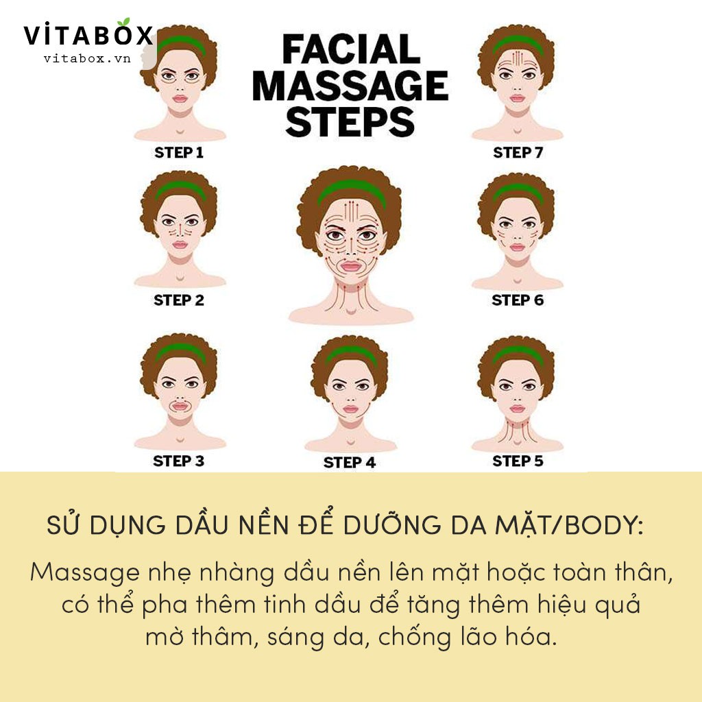 Dầu Argan hữu cơ ép lạnh VITABOX 100% thiên nhiên nguyên chất - Organic Carrier Oil | BigBuy360 - bigbuy360.vn