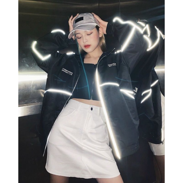 Áo Khoác Nam Nữ - Áo Khoác Dù Jacket NOWSAIGON Phản Quang XPstore
