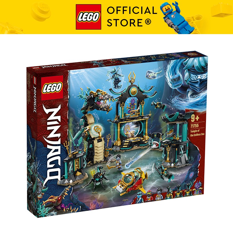 LEGO Ninjago 71755 Ngôi đền rồng dưới đại dương (1060 chi tiết)