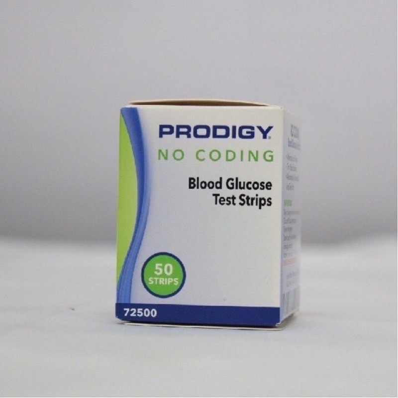 Que thử đường huyết Prodigy lọ 50 test