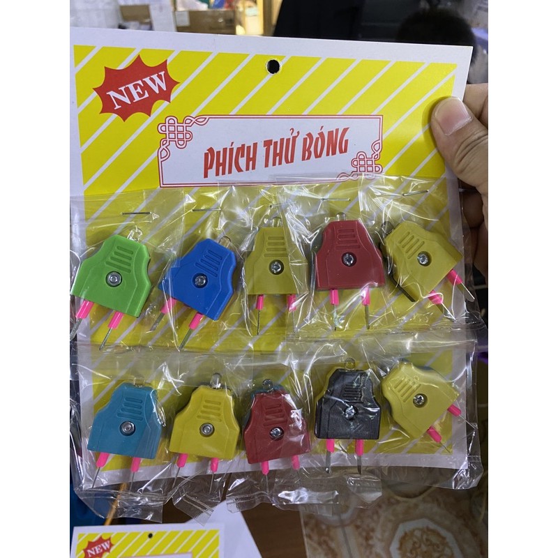 phích thứ bóng - phích thông mạch [ 1 vĩ 10 phích ]