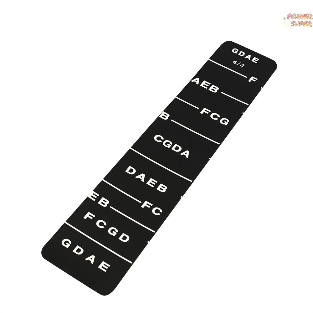 Sticker dán Fretboard có đánh dấu vị trí nốt nhạc độc đáo tiện dụng cho đàn Violin 4/4