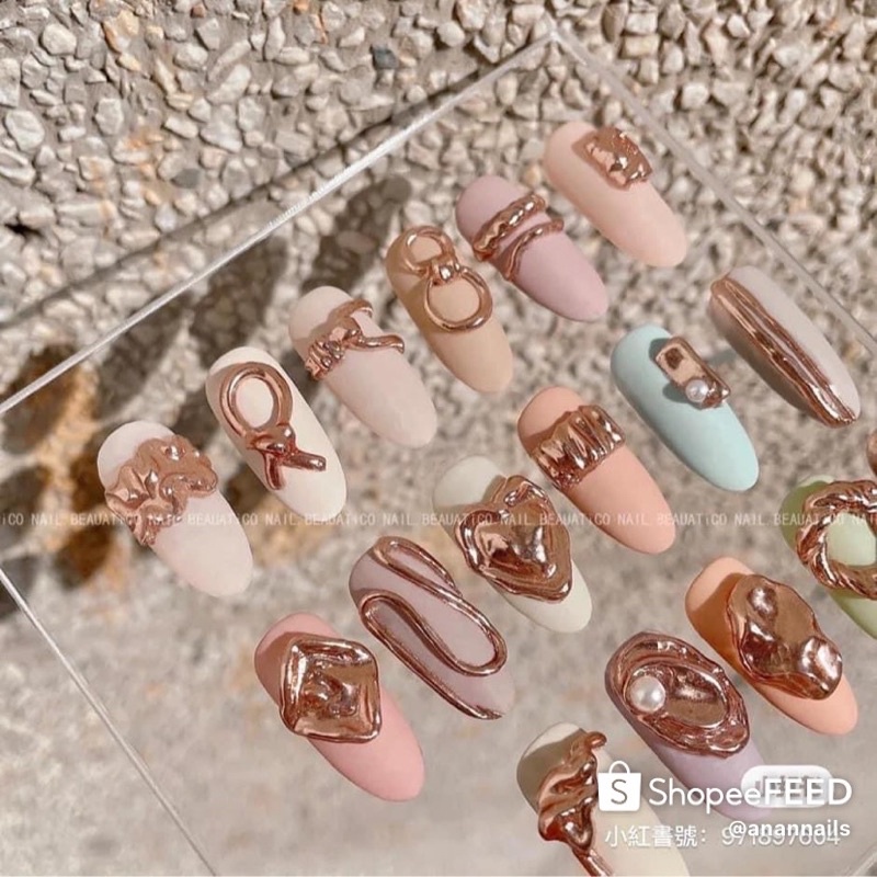 Gel Nổi Nặn Hình Định Hình Dán Móng Úp Làm Charm Đính Đá Bằng Gel Chuyên Dụng Ngành Nail