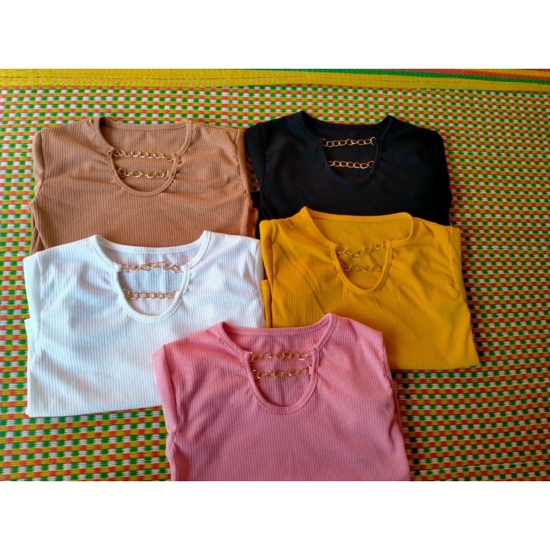 ÁO CROPTOP CỔ CHỮ V [FREESHIP] [CLIP THẬT] [BIC SALE] hàng loại 1, vải dày | BigBuy360 - bigbuy360.vn