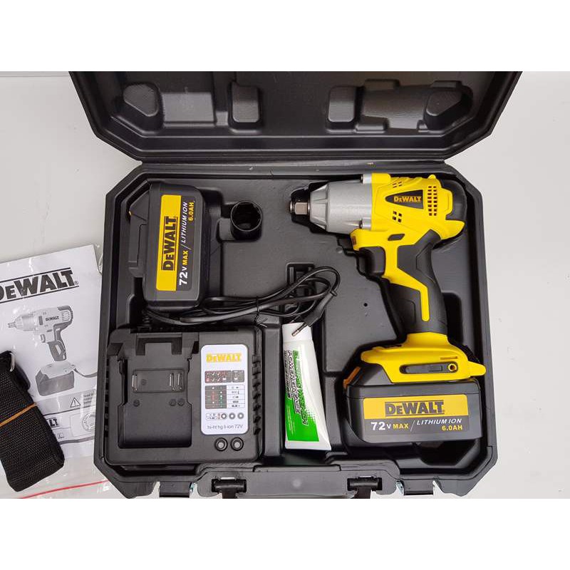 Máy vặn bu lông dùng pin DEWALT 72V