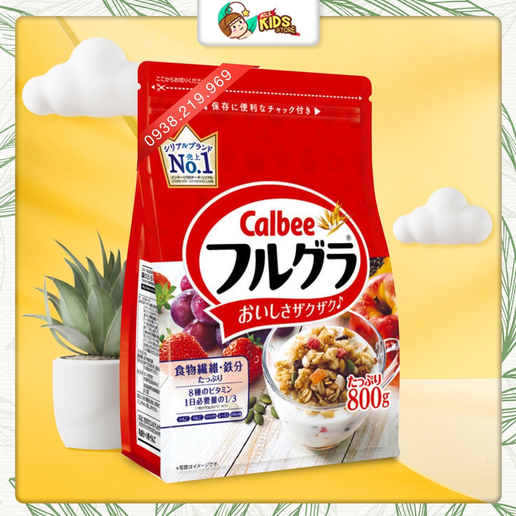 Ngũ cốc Calbee ăn kiêng 750g Nhật Bản